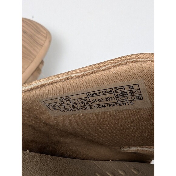 Vionic Shoes Sarah Women's Sandals Slides Two Adjustable Straps Size 9 - Picture 9 of 10